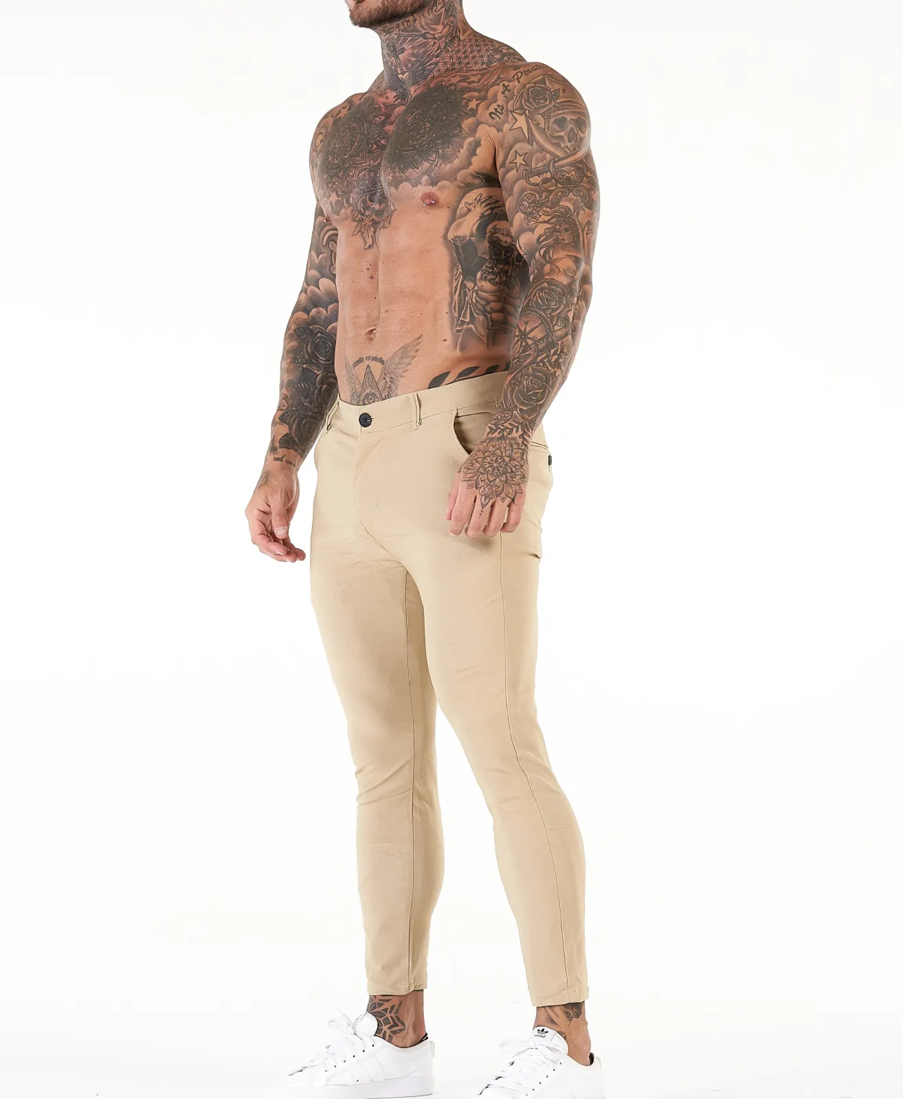 ENZO TROUSERS | KHAKI