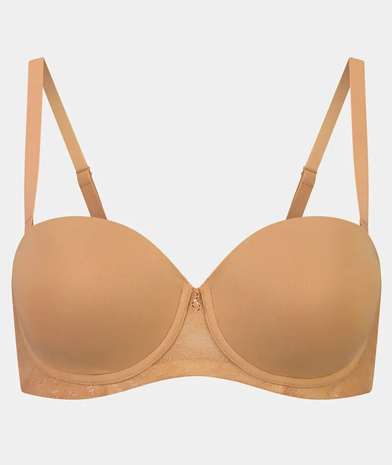 Fayreform Magic Makeover Strapless Bra - Cork/Scallop Shell
