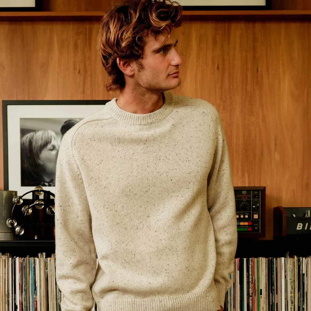 FRED CREW KNIT | NATURAL