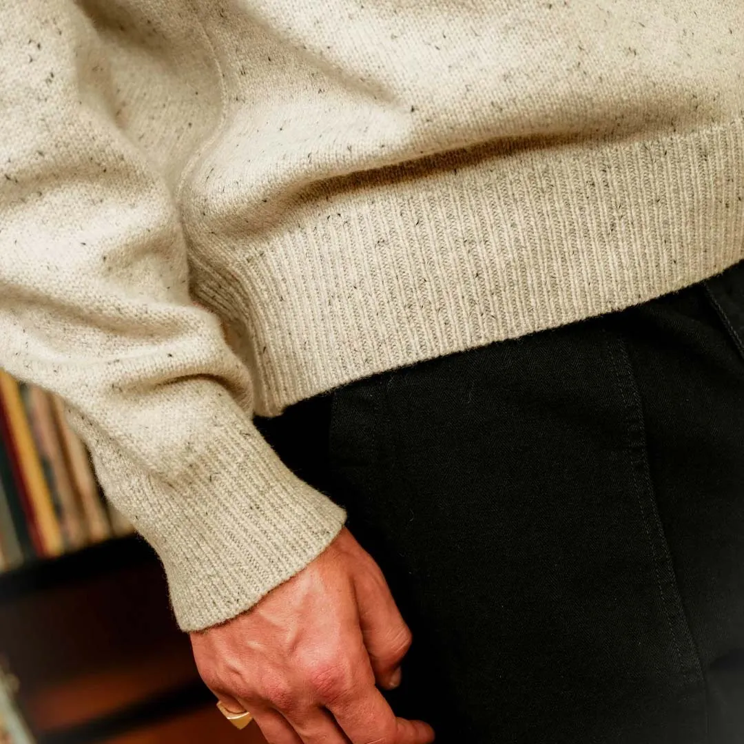FRED CREW KNIT | NATURAL