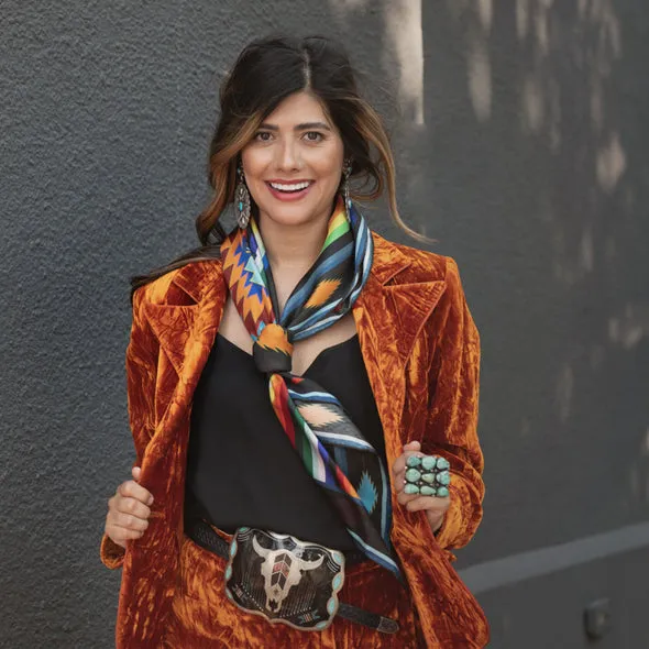Fringe Scarves Pawnee Long Tall