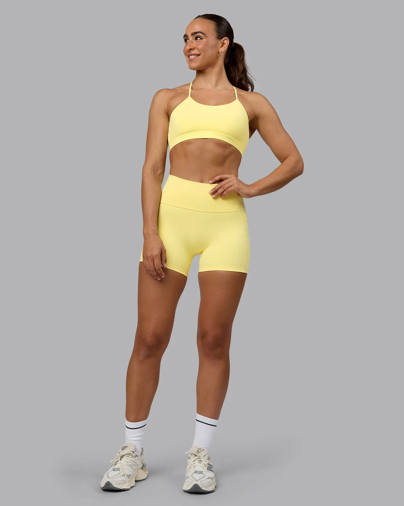 Glow Sports Bra - Lemon