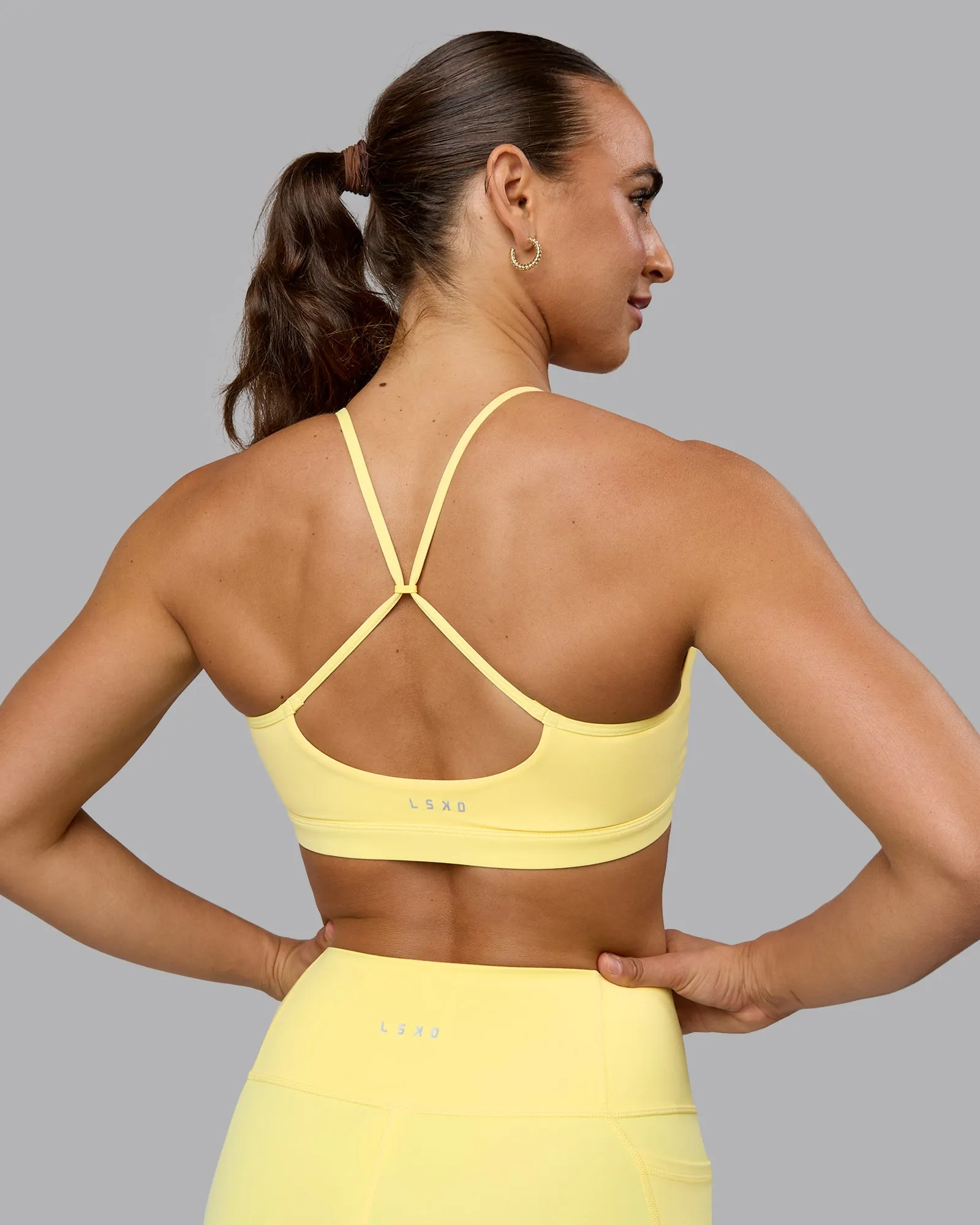 Glow Sports Bra - Lemon