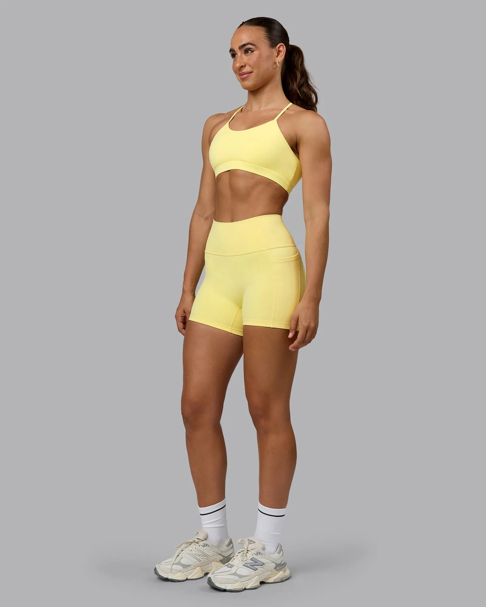 Glow Sports Bra - Lemon