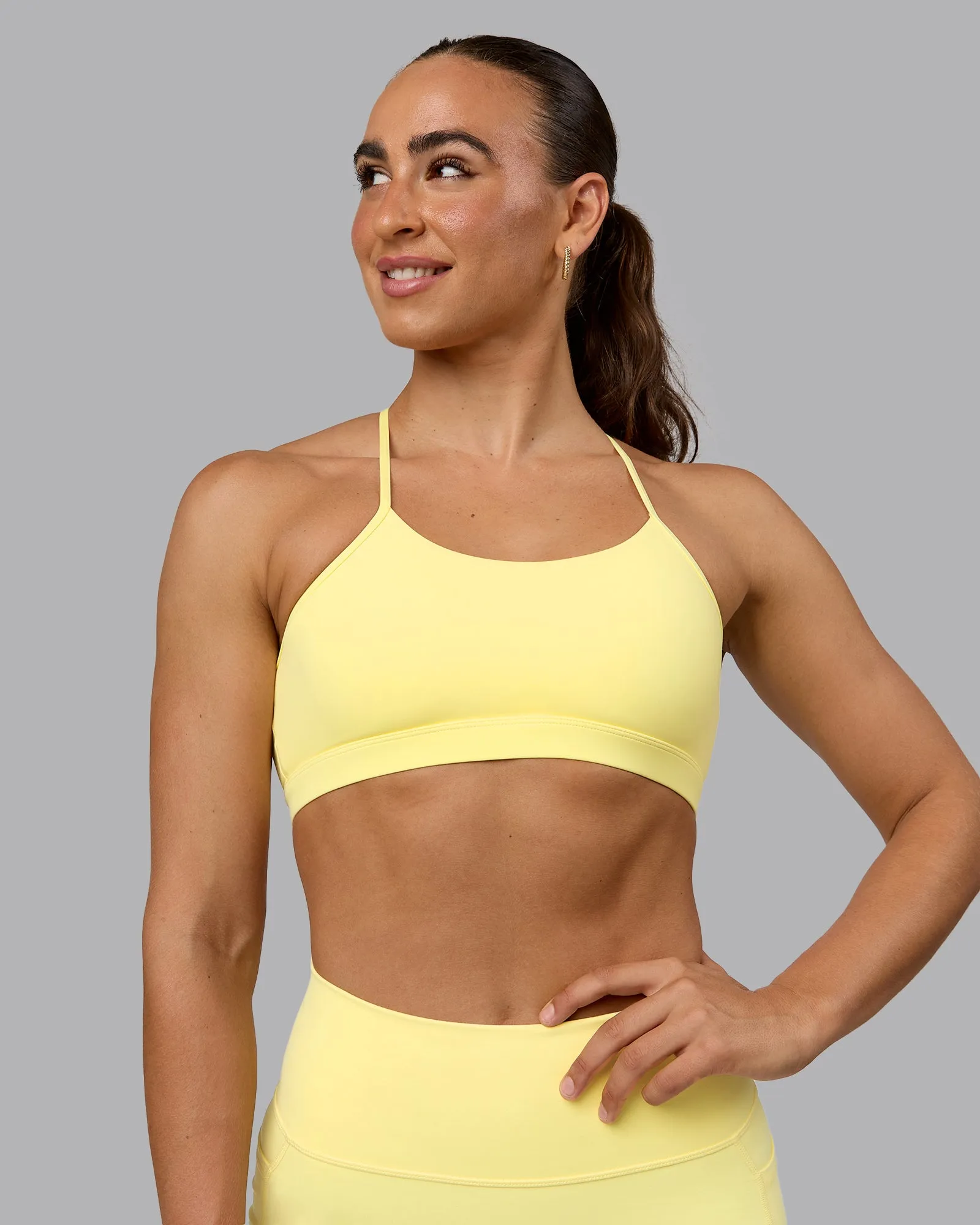 Glow Sports Bra - Lemon