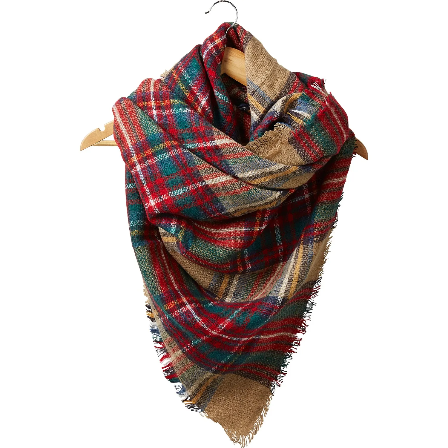 Hazelnut Blanket Scarf