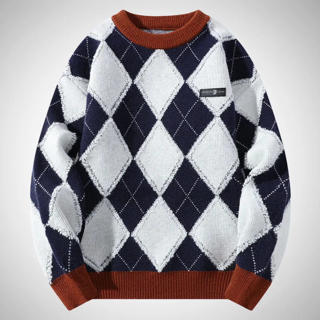Hubertus Harlequin Casual Sweater