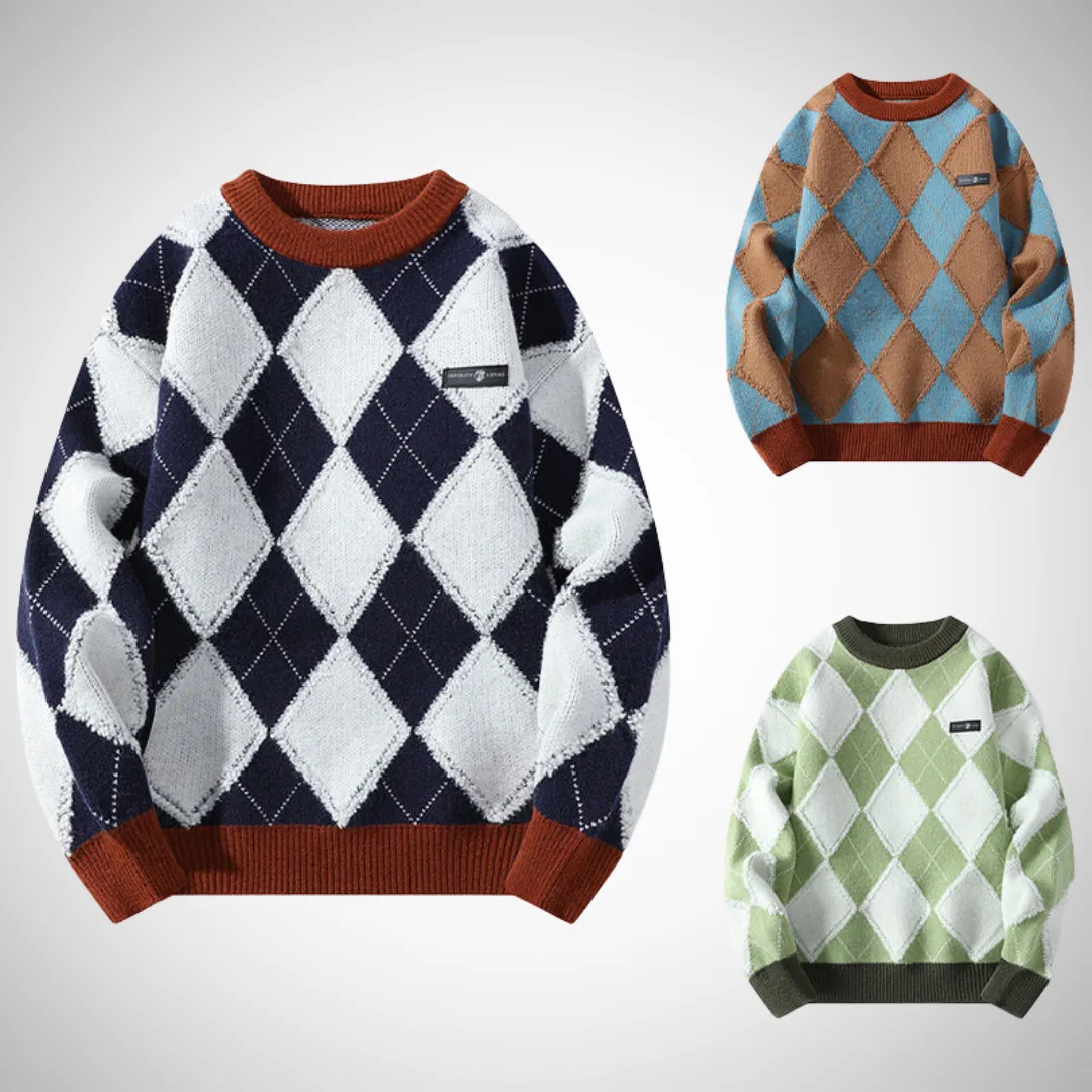 Hubertus Harlequin Casual Sweater