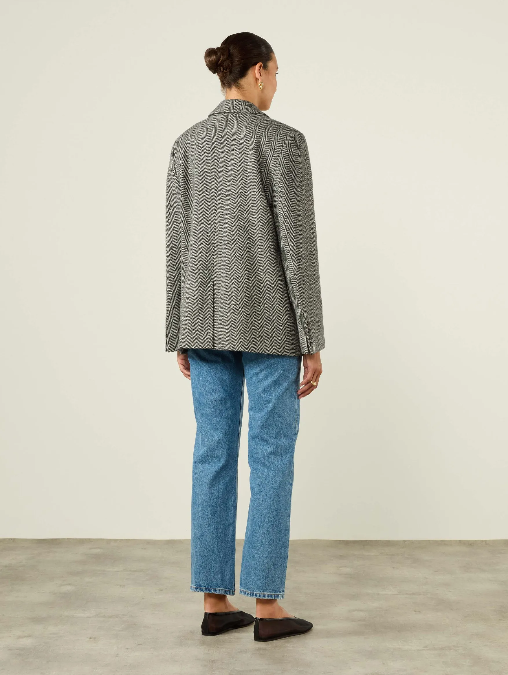 Hutton Blazer in Grey