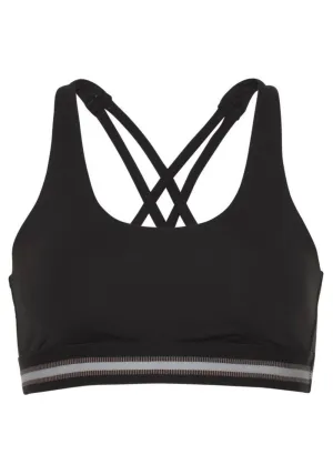 Lascana wireless sports bra, black