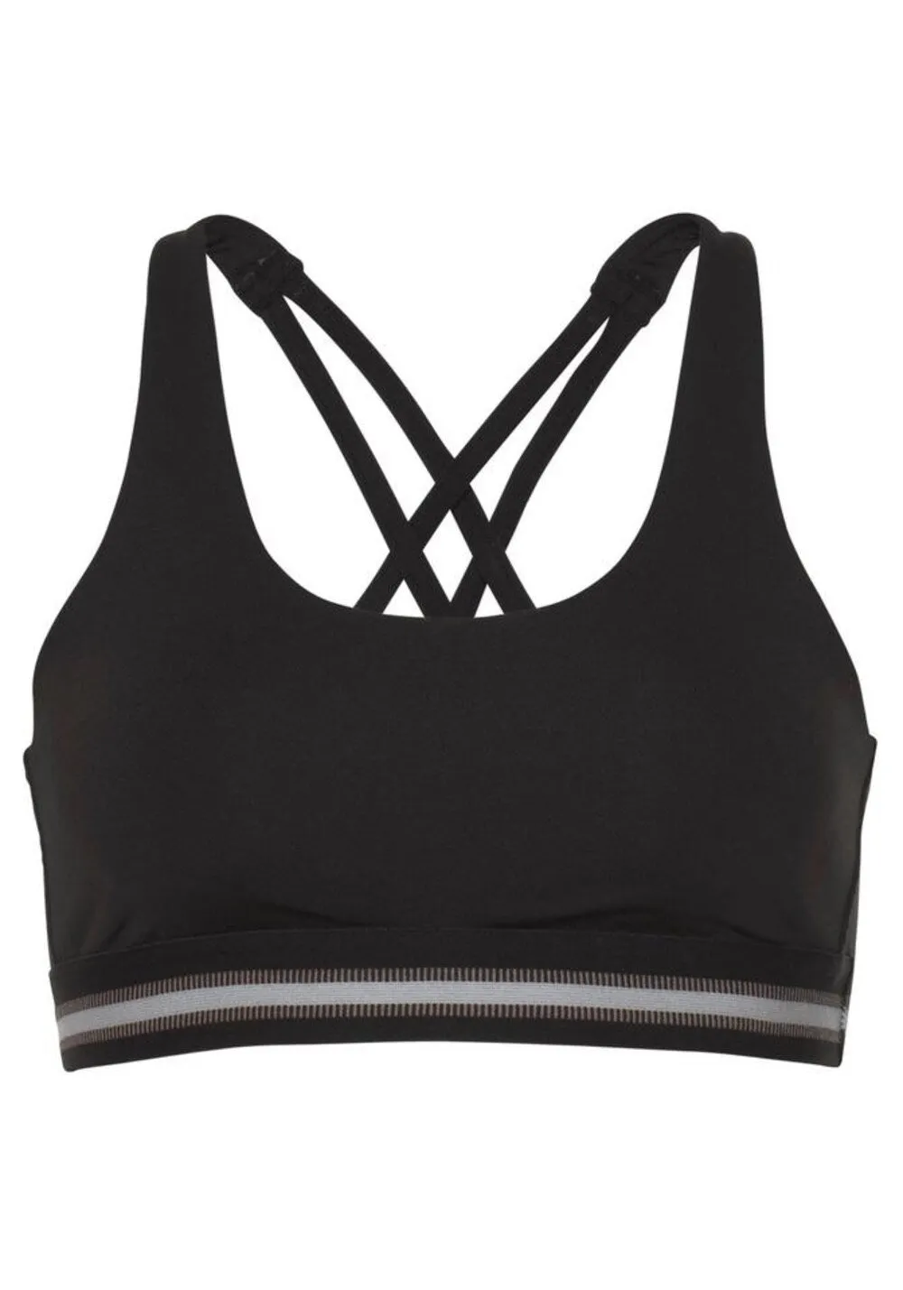 Lascana wireless sports bra, black