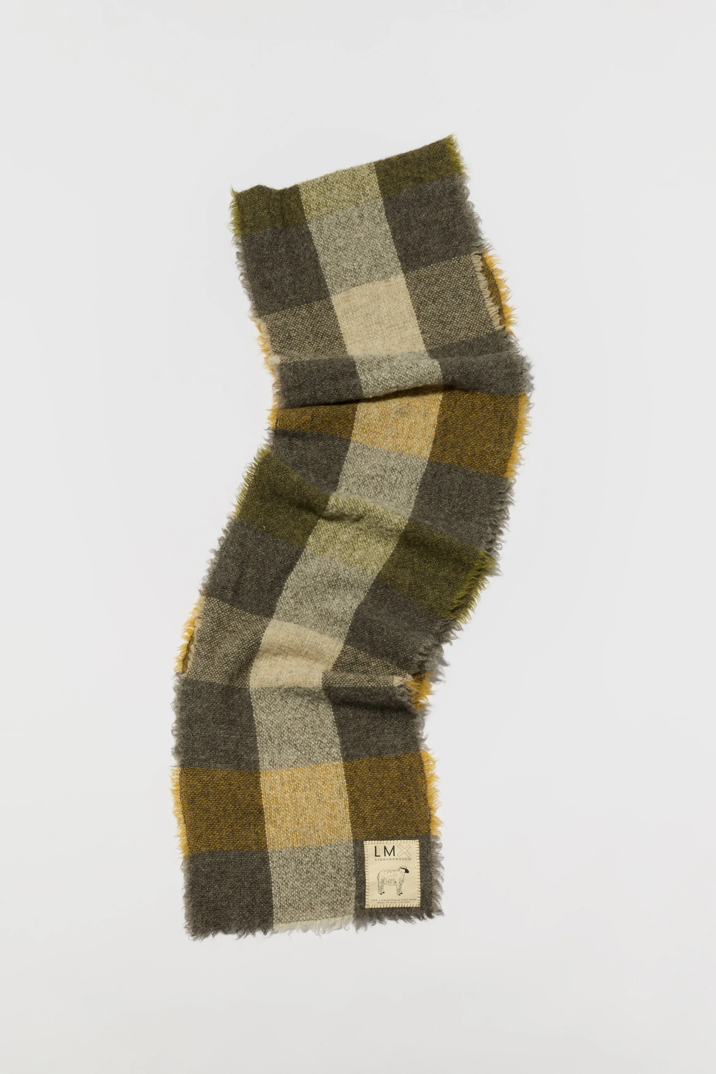 LM X Stansborough Felted Wool Scarf