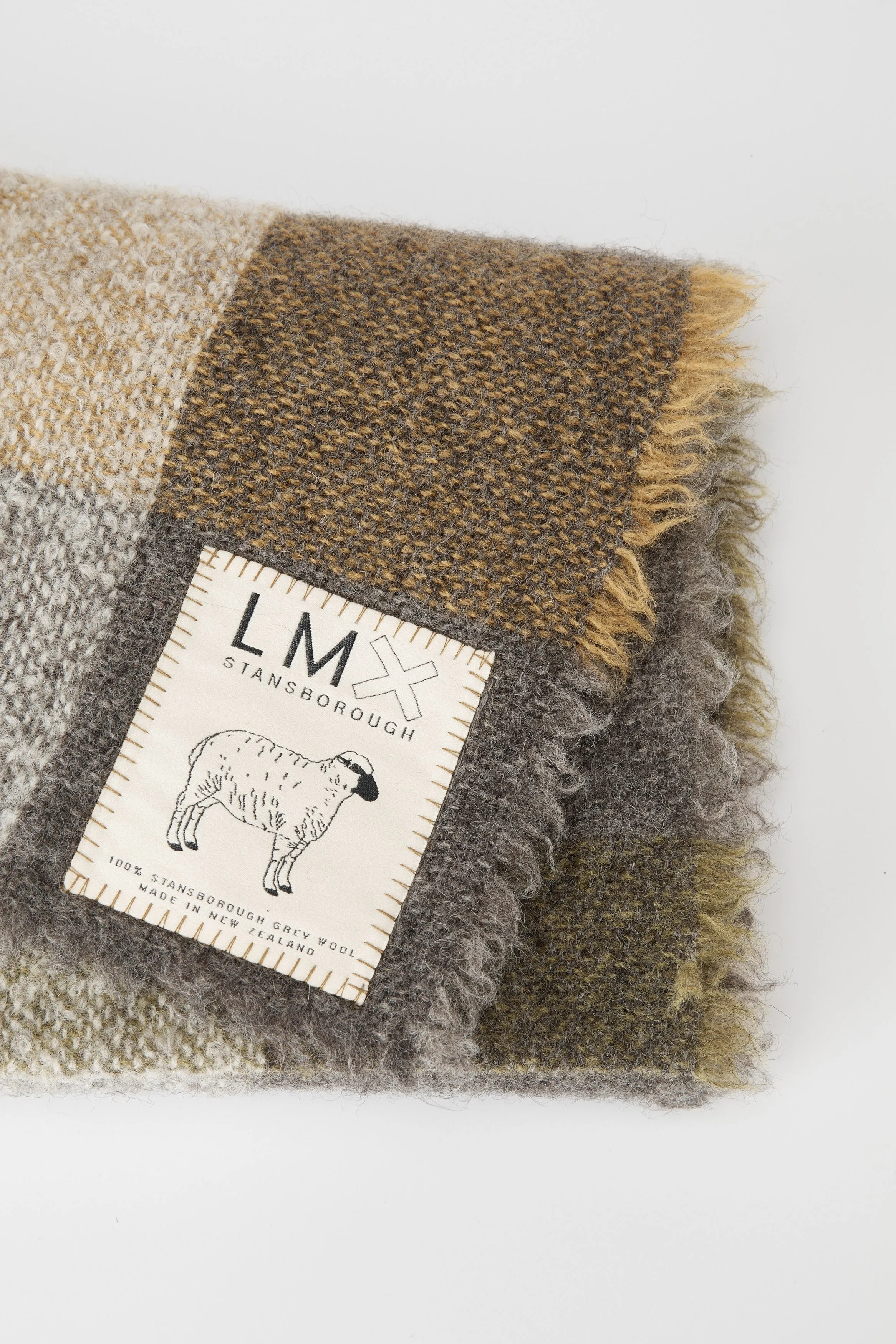 LM X Stansborough Felted Wool Scarf