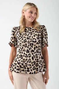 Marc Angelo Leopard Print  Top