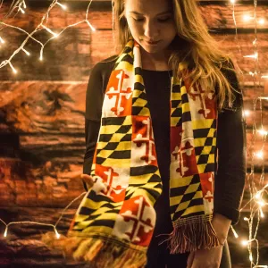 Maryland Flag / Winter Scarf