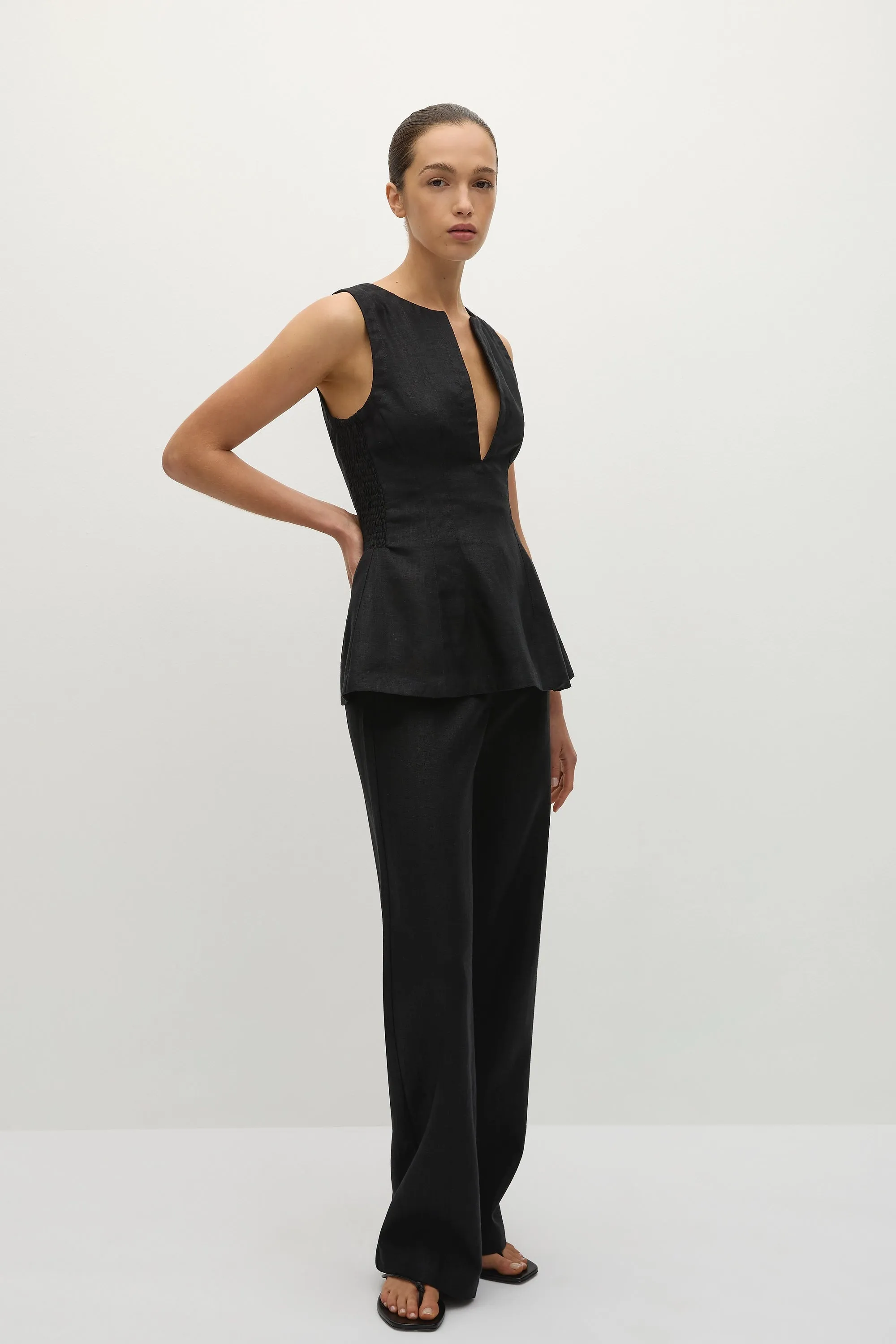 Melia Top Black