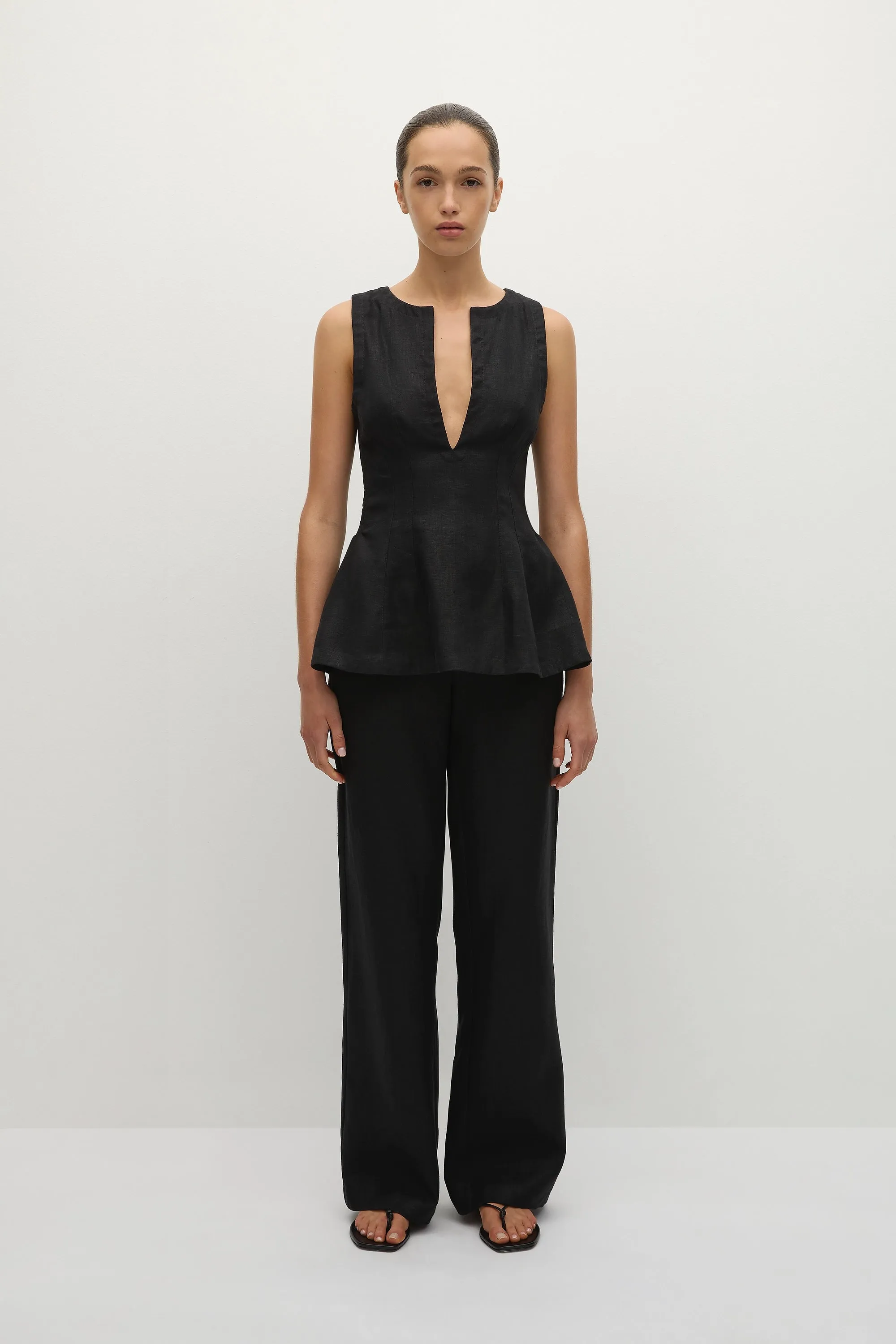 Melia Top Black