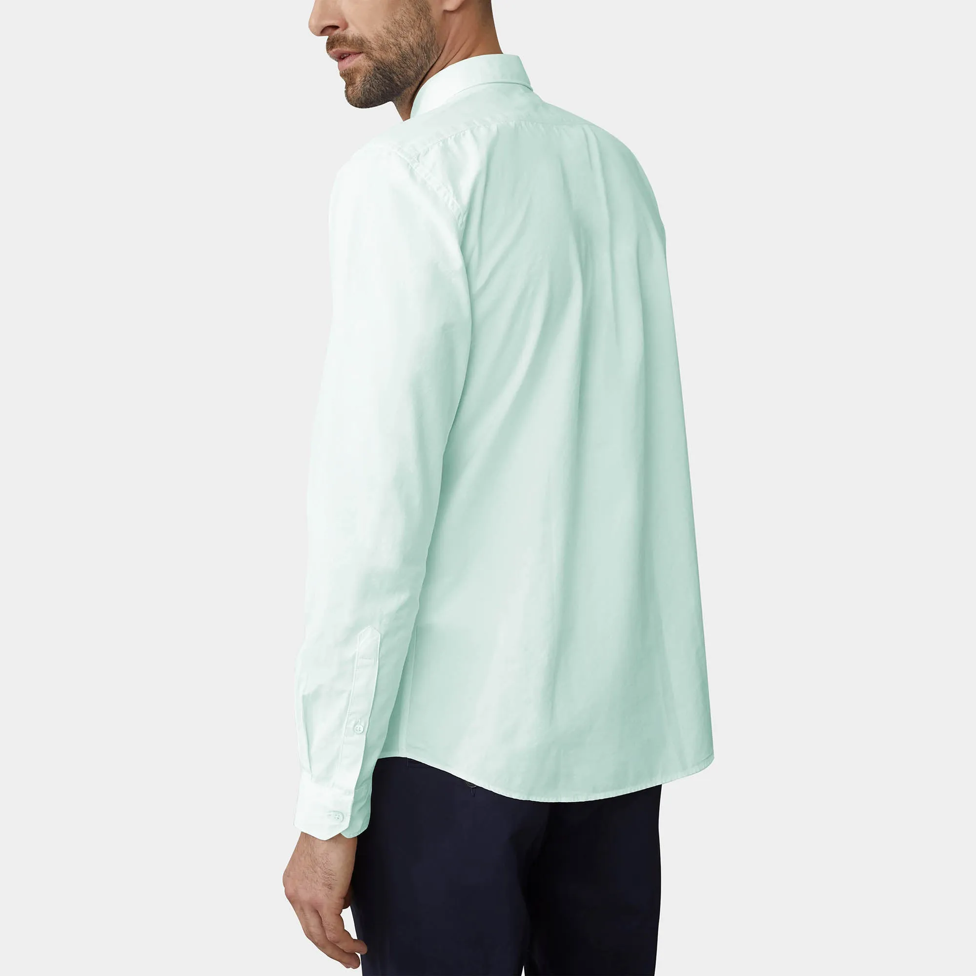 Men's Classic Dress Shirts Long Sleeve