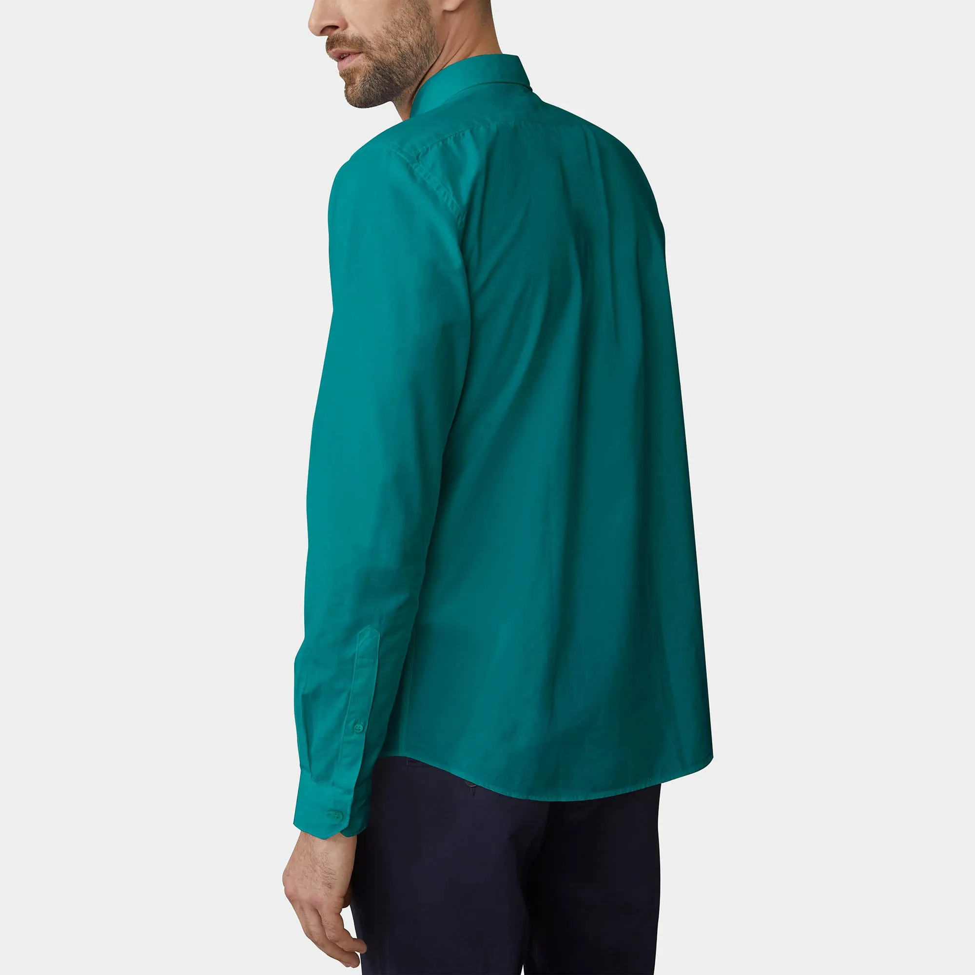 Men's Classic Dress Shirts Long Sleeve