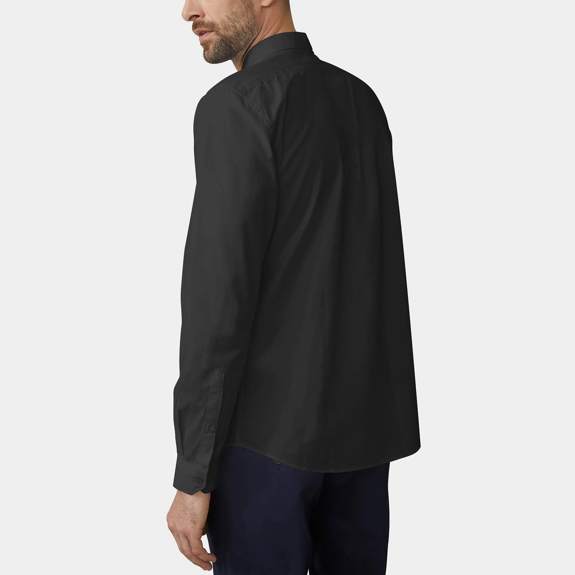 Men's Classic Dress Shirts Long Sleeve