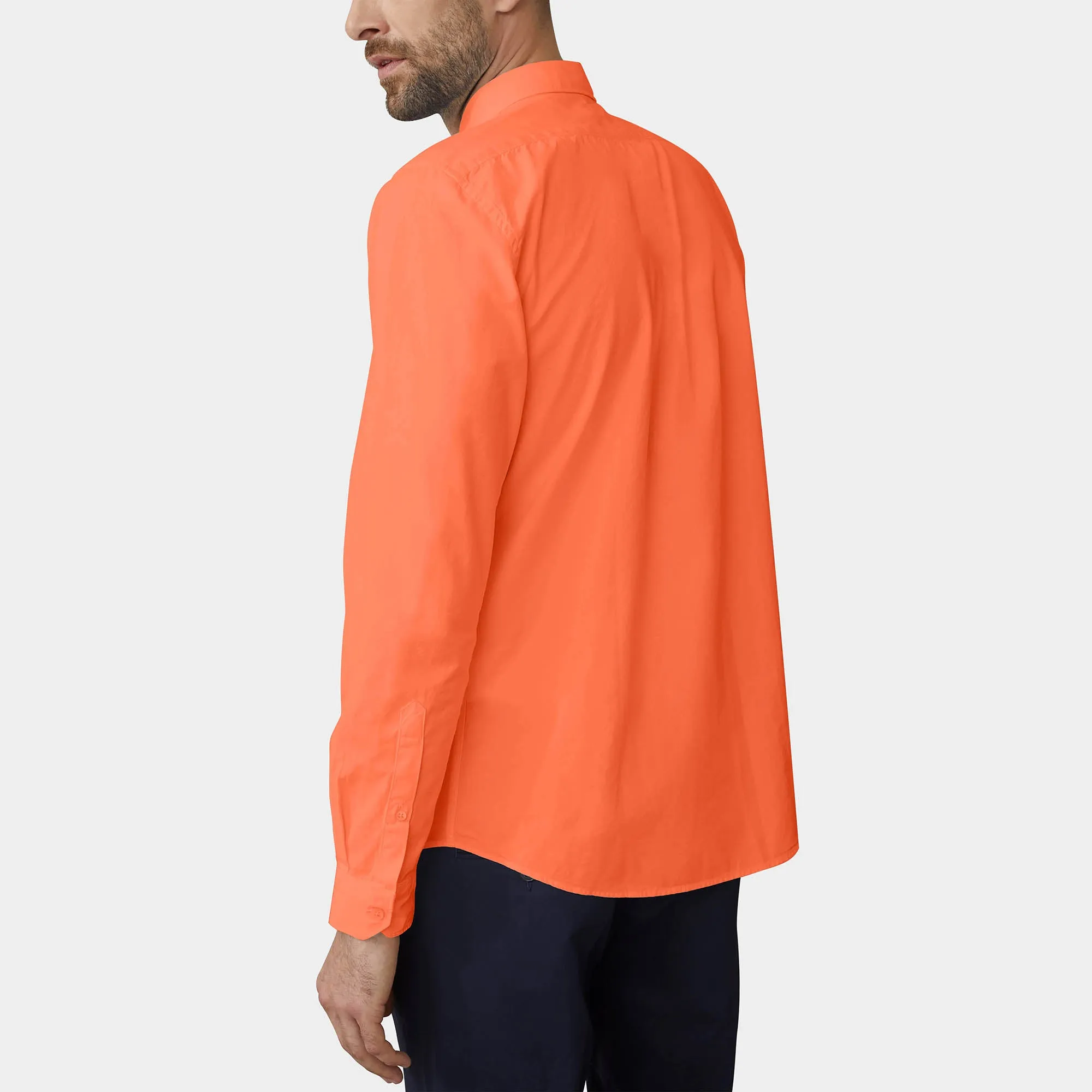 Men's Classic Dress Shirts Long Sleeve