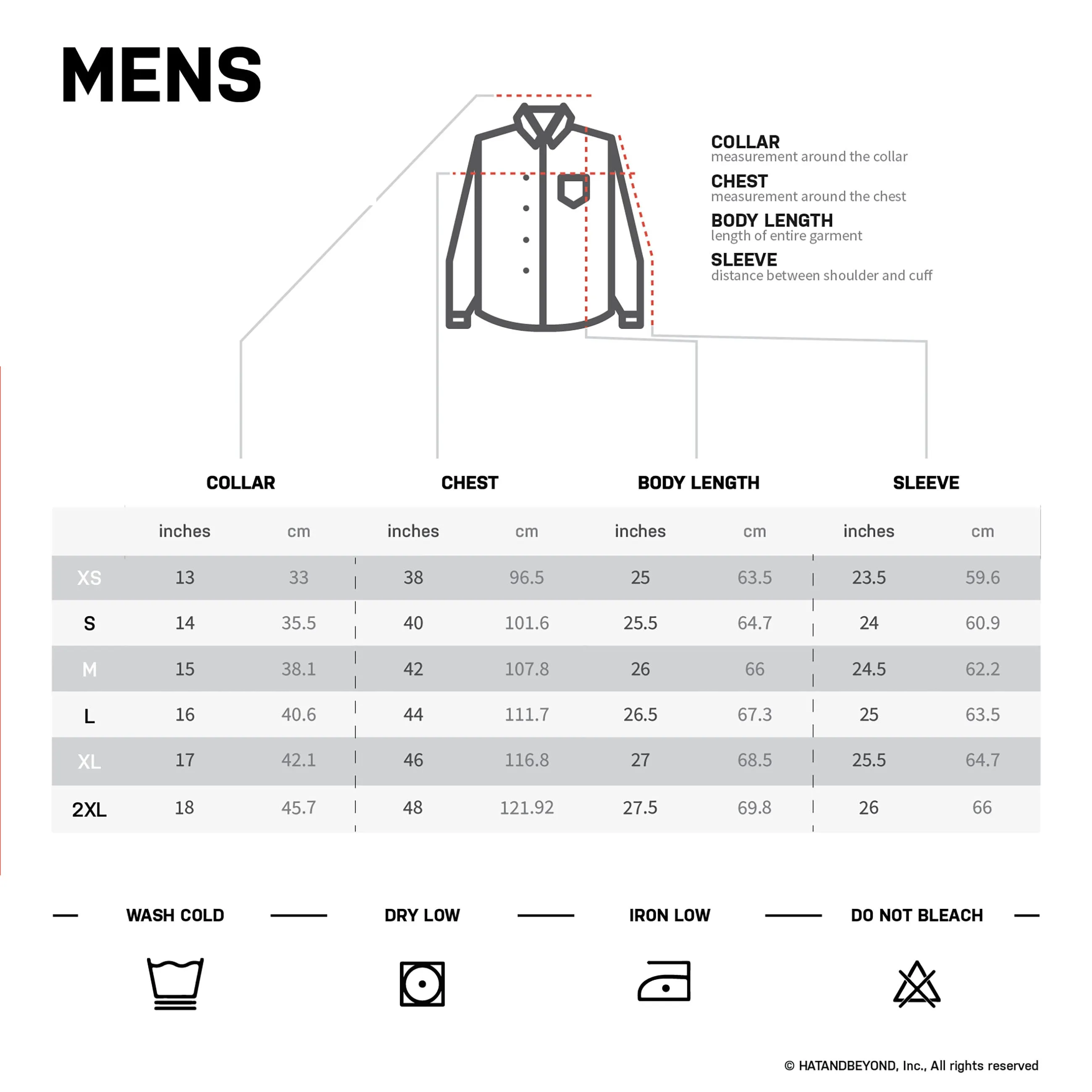 Men's Classic Dress Shirts Long Sleeve