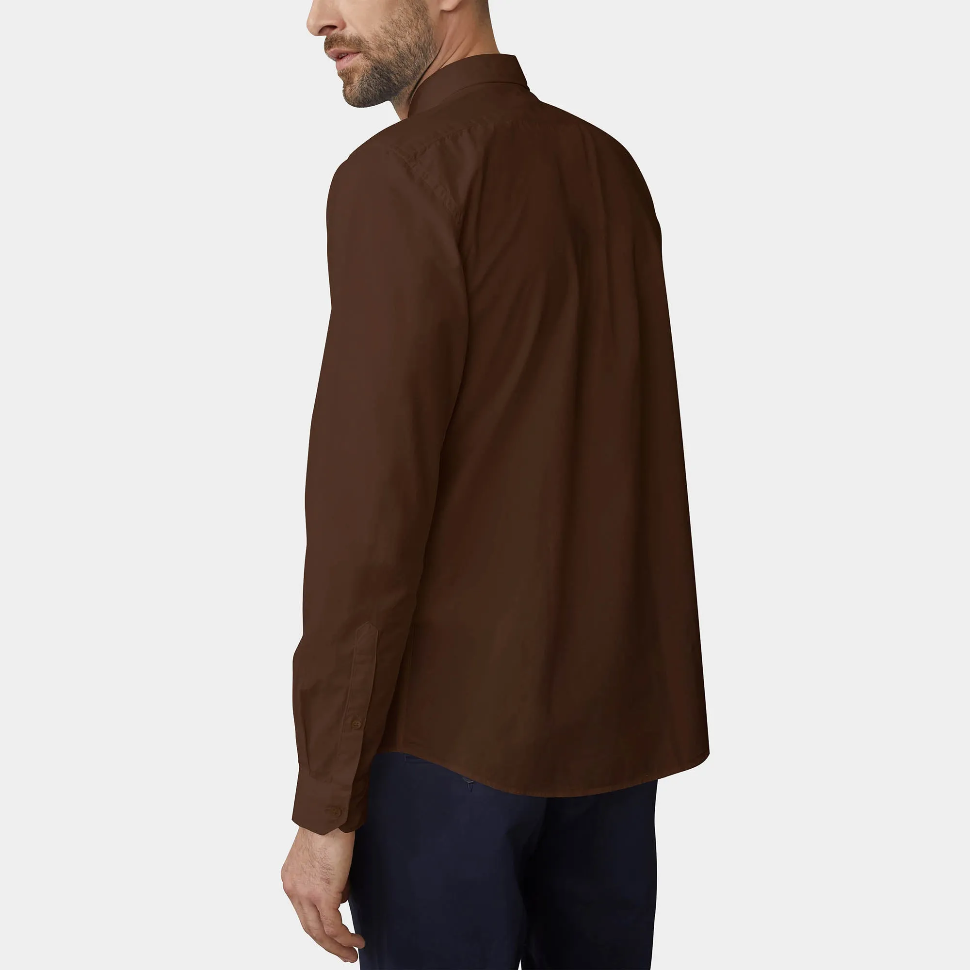 Men's Classic Dress Shirts Long Sleeve