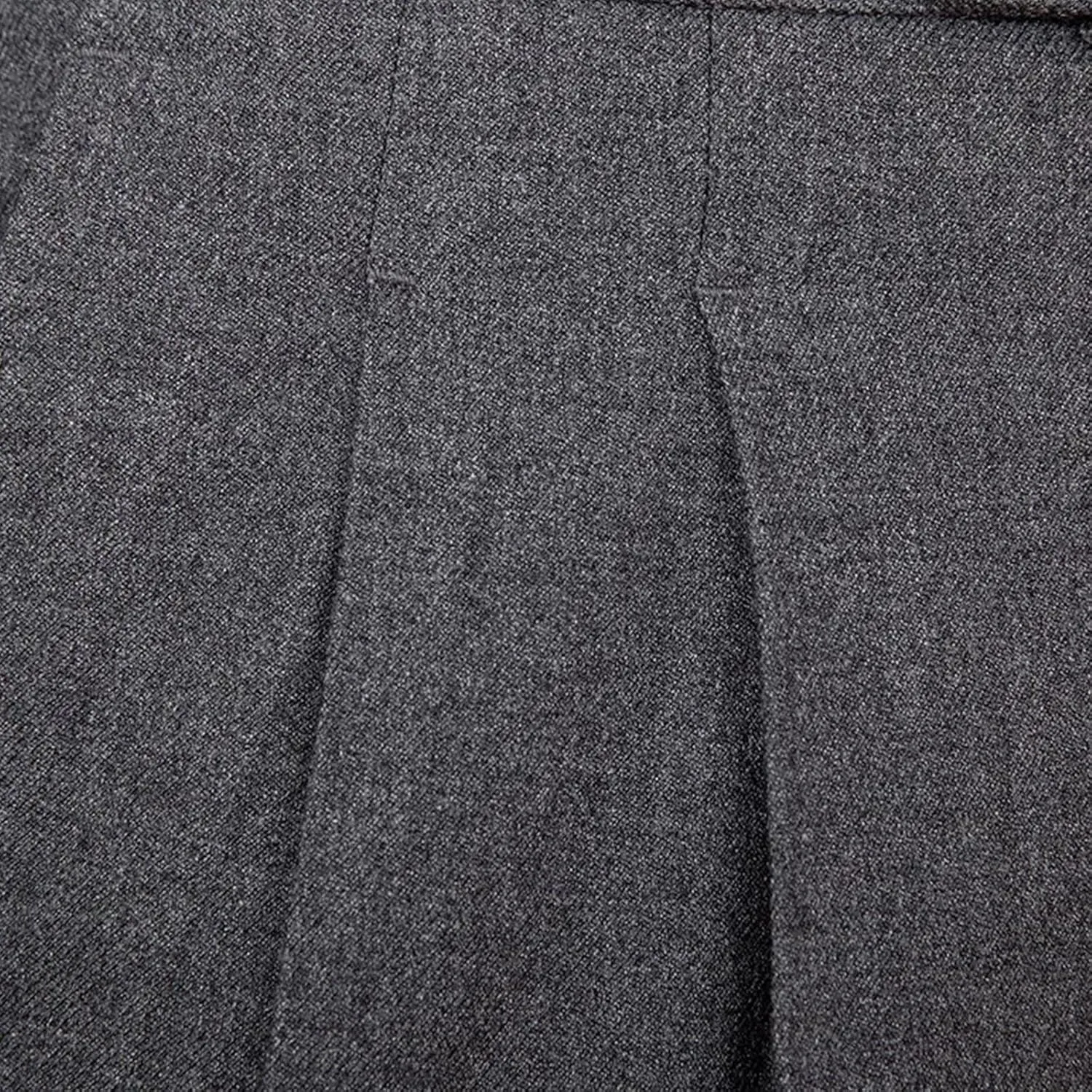 Men's Suit Pants Slim Fit Pleated Front Pant Vintage Dress Suit Pants Casual Smart Trousers Solid Business Office Pants