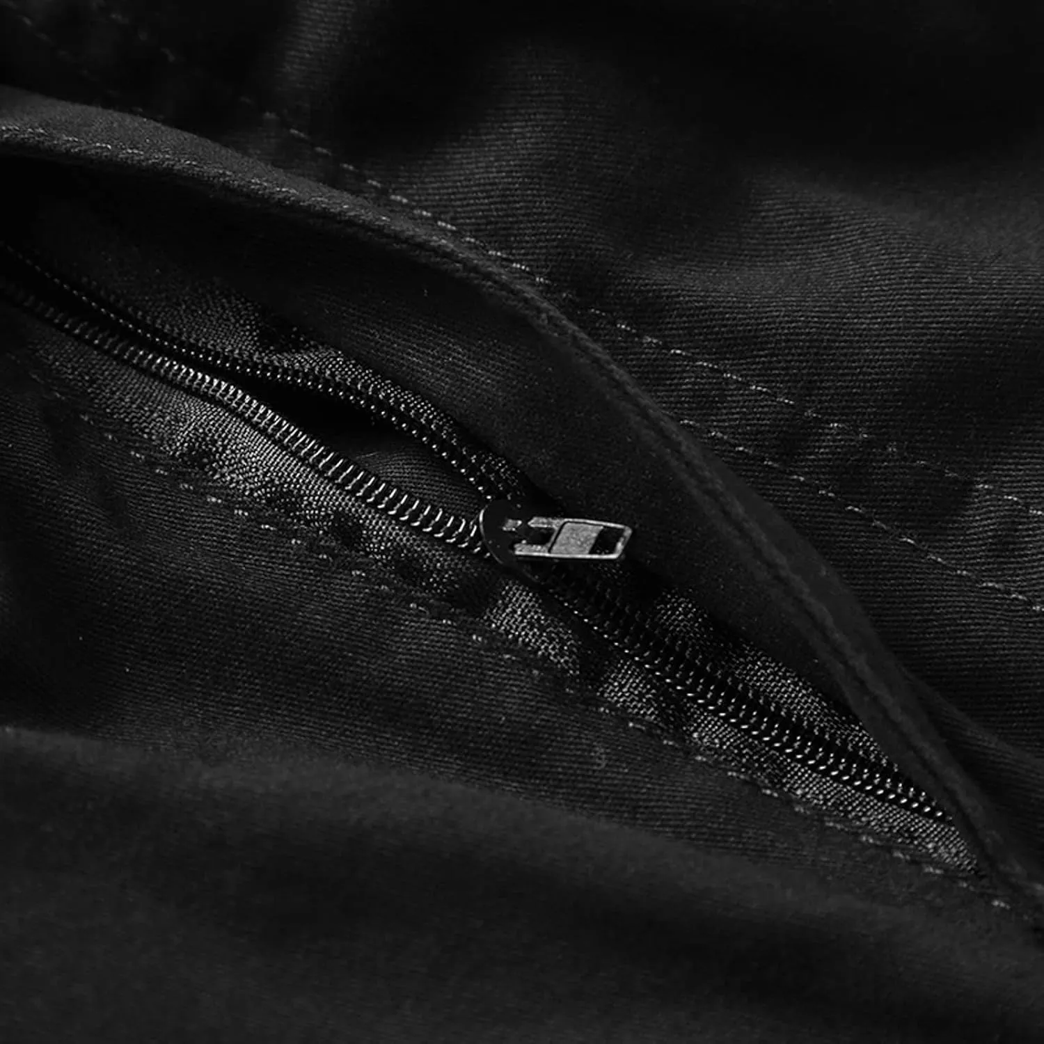 Mens Sweatpants with Pockets Big and Tall Trousers Men's Drawstring Waist Zipper Hem Corduroy Cargo Pants Men's Casual