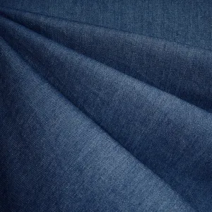 Mid Weight Cotton Denim Blue - 10 oz