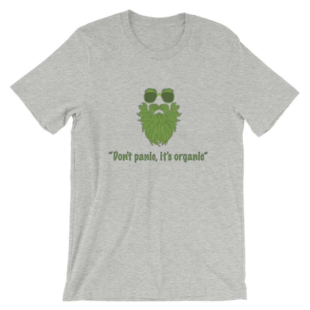 Mister Fab Don't Panic It's organic Men Round Neck printed T-Shirts