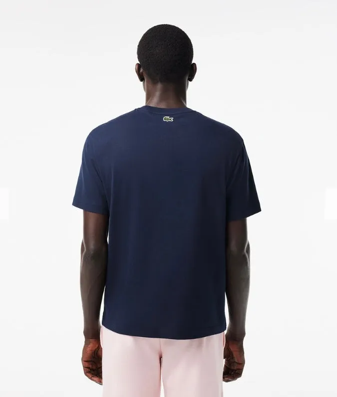 Monogram Print Regular Fit Cotton T-shirt