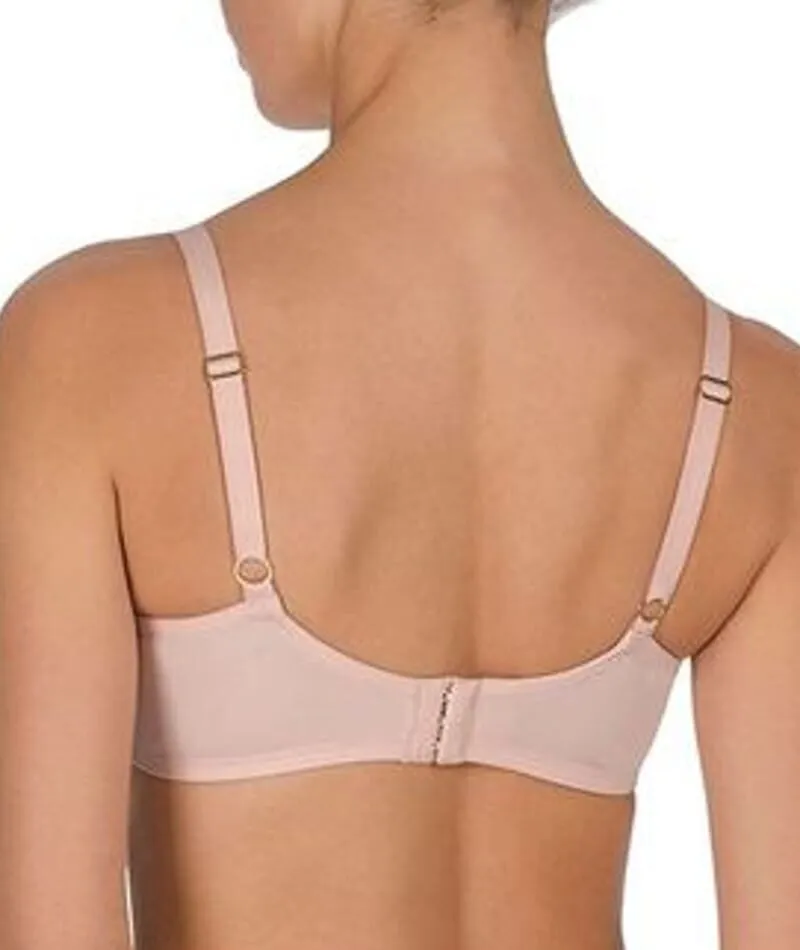 Natori Statement Supportive Full Figure Underwired Lace Bra - Cameo Rose/Cashmere