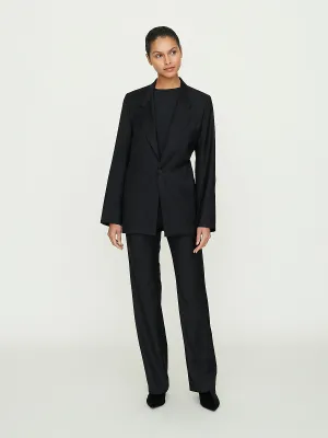 No. 205 Loro Piana Fine Wool Trousers in Black