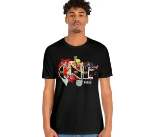 One Love T-Shirt Soul Love Peaceful Humanity M23 T-shirt Designs Cute Funny Iconic Graphics