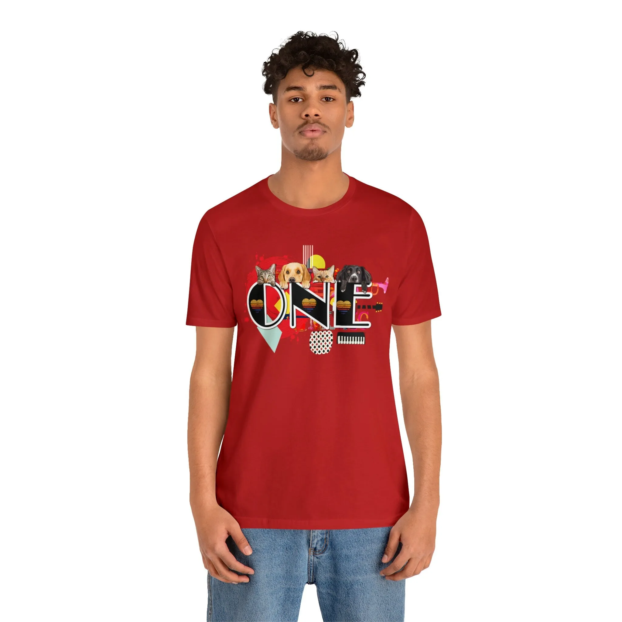 One Love T-Shirt Soul Love Peaceful Humanity M23 T-shirt Designs Cute Funny Iconic Graphics