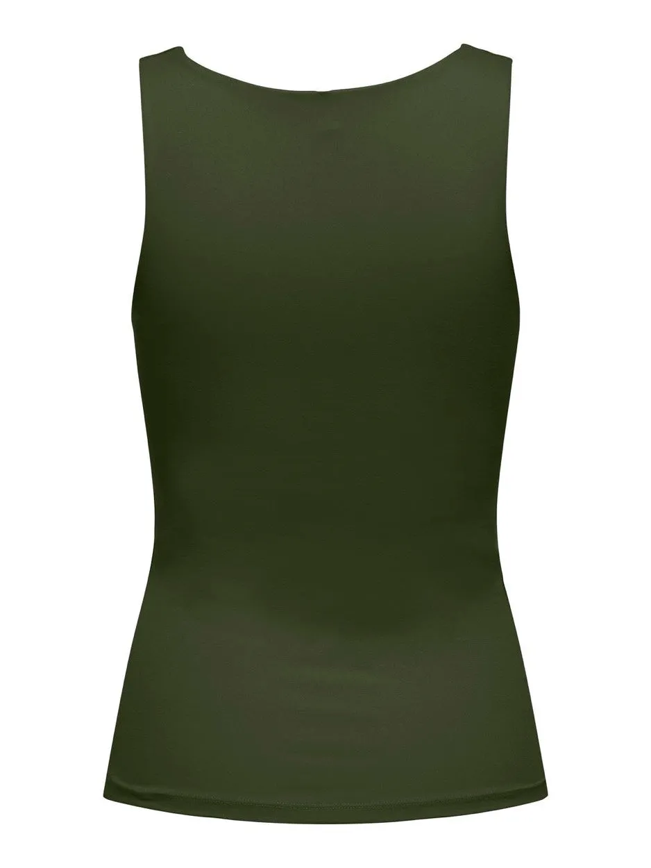 Onlea S/l 2-ways Fit Top Jrs Noos - Army