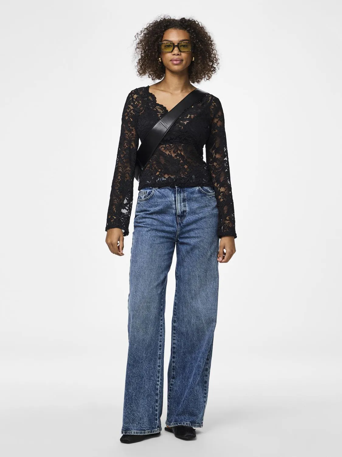 PCNALIE Top - Black