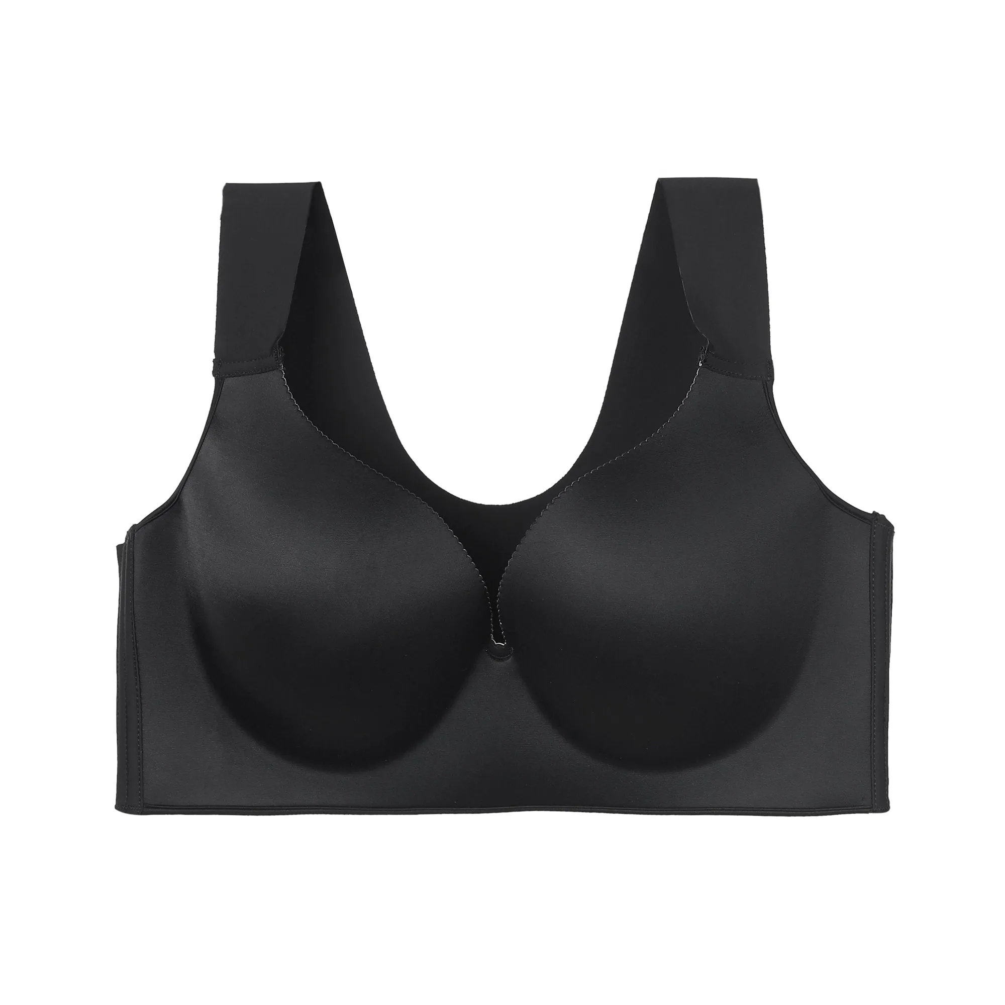 Plus Size Bras for Women Full Figure Camisole Seamless Original Wirefree Support Bra