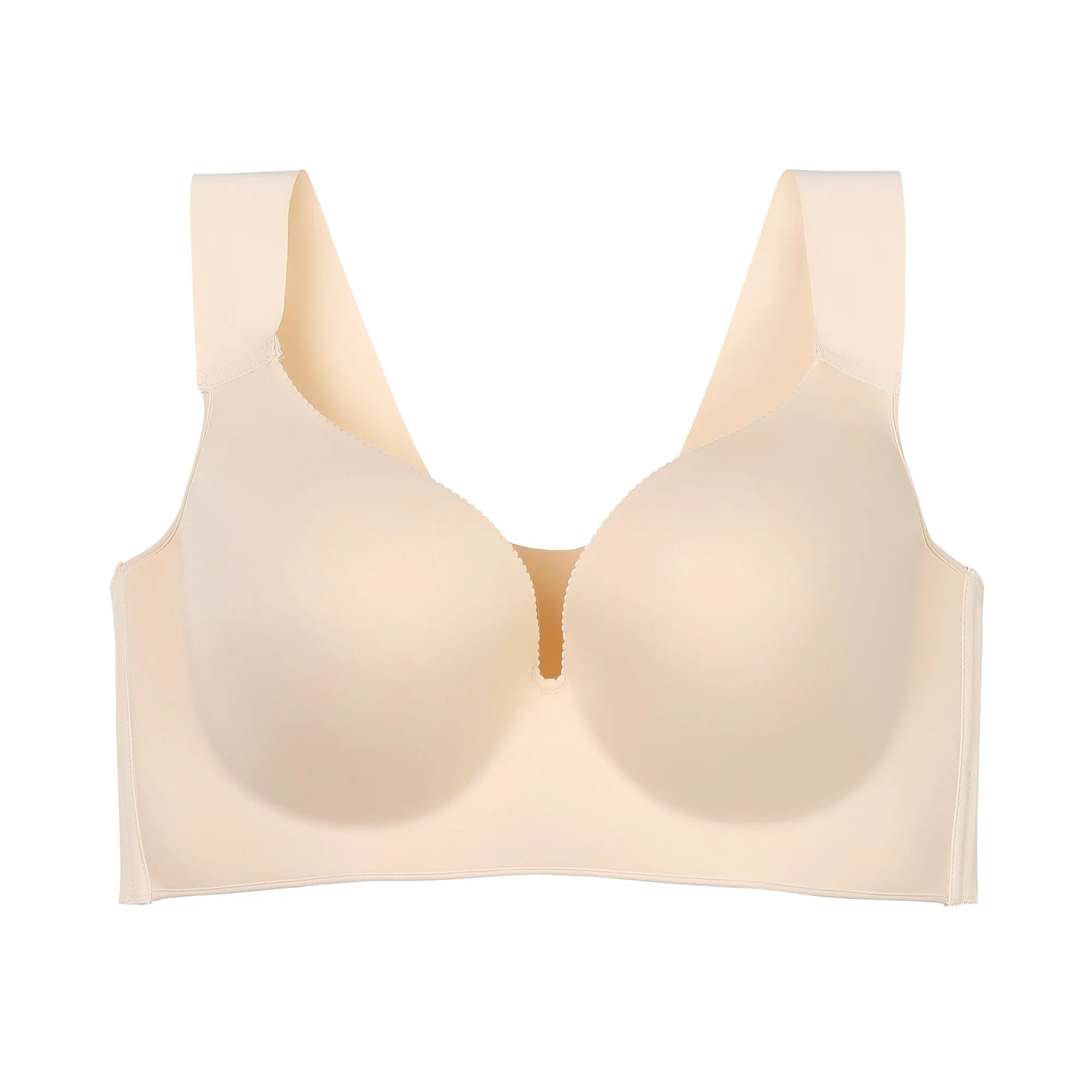 Plus Size Bras for Women Full Figure Camisole Seamless Original Wirefree Support Bra