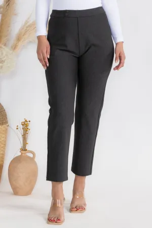 Plus Size Stretch Slim Fit Ponte Pants