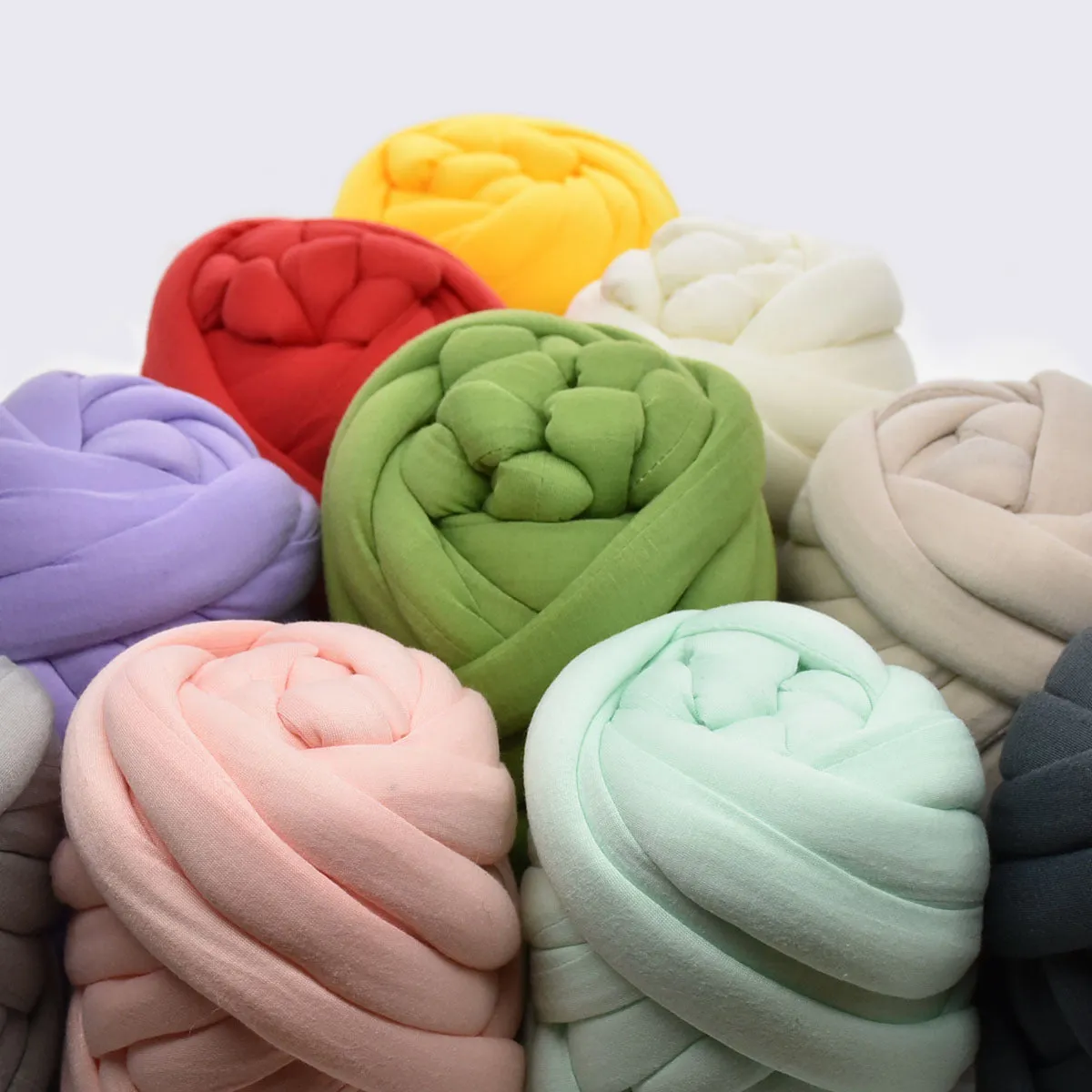 Poppy Crafts Super Chunky Hand Knitting Yarn 500g - Fern Green