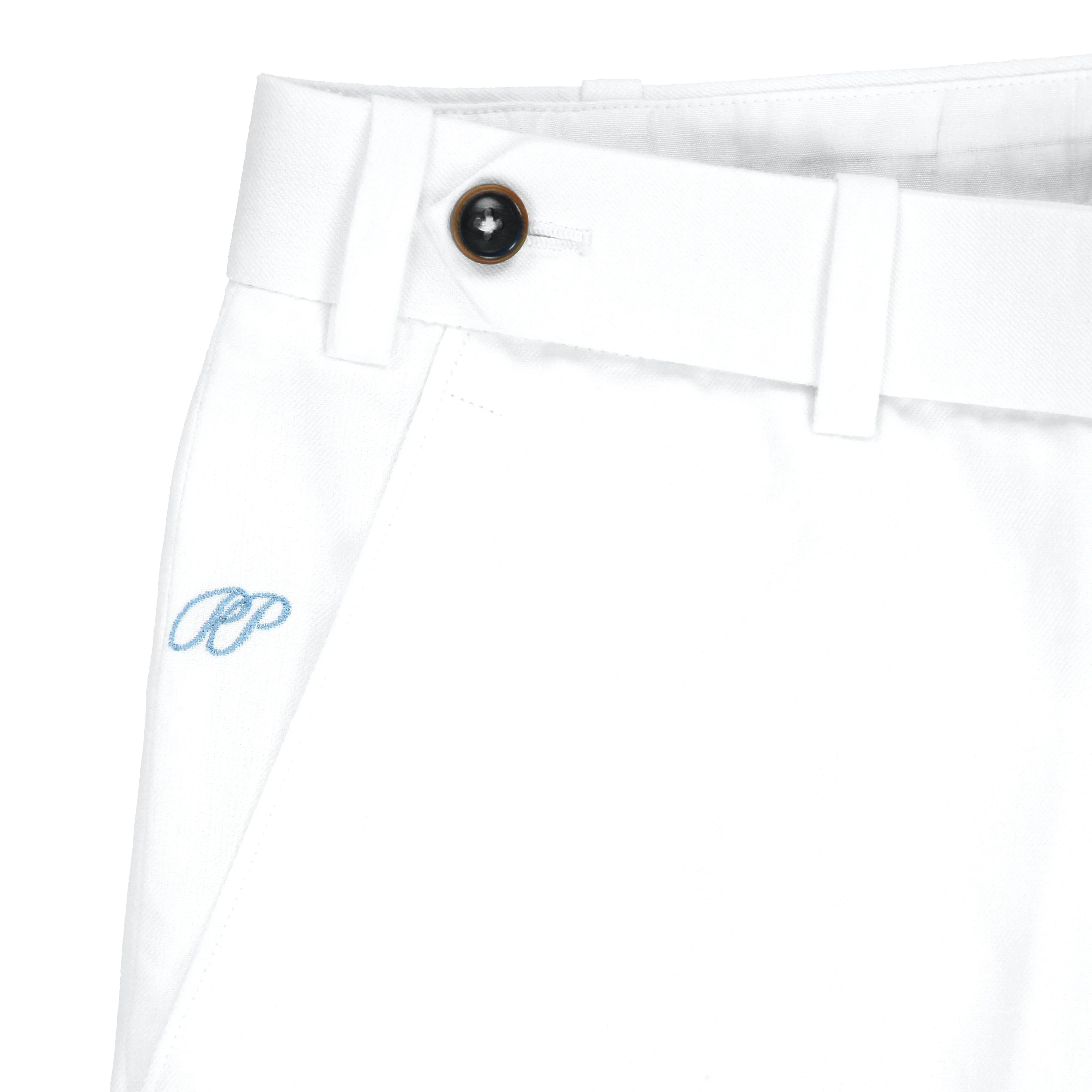 PP Trousers 100% Cotton White