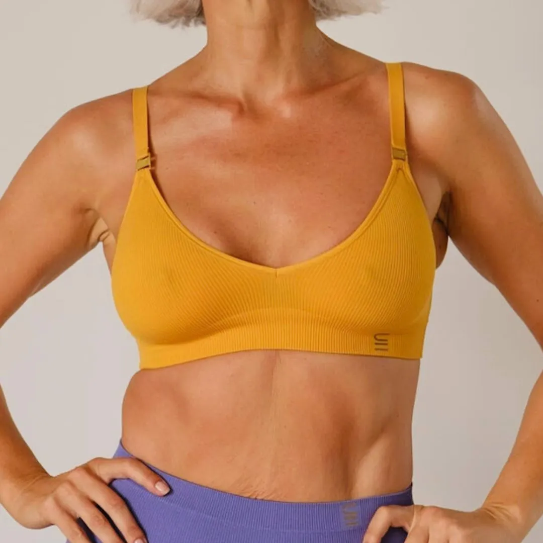 Recycled Wireless Bra A-D- Gold