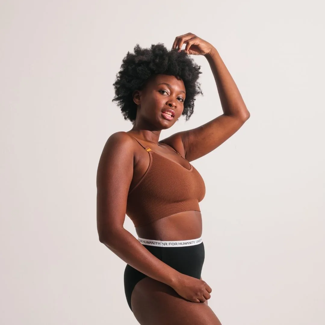 Recycled Wireless Bra A-D - Nude 5
