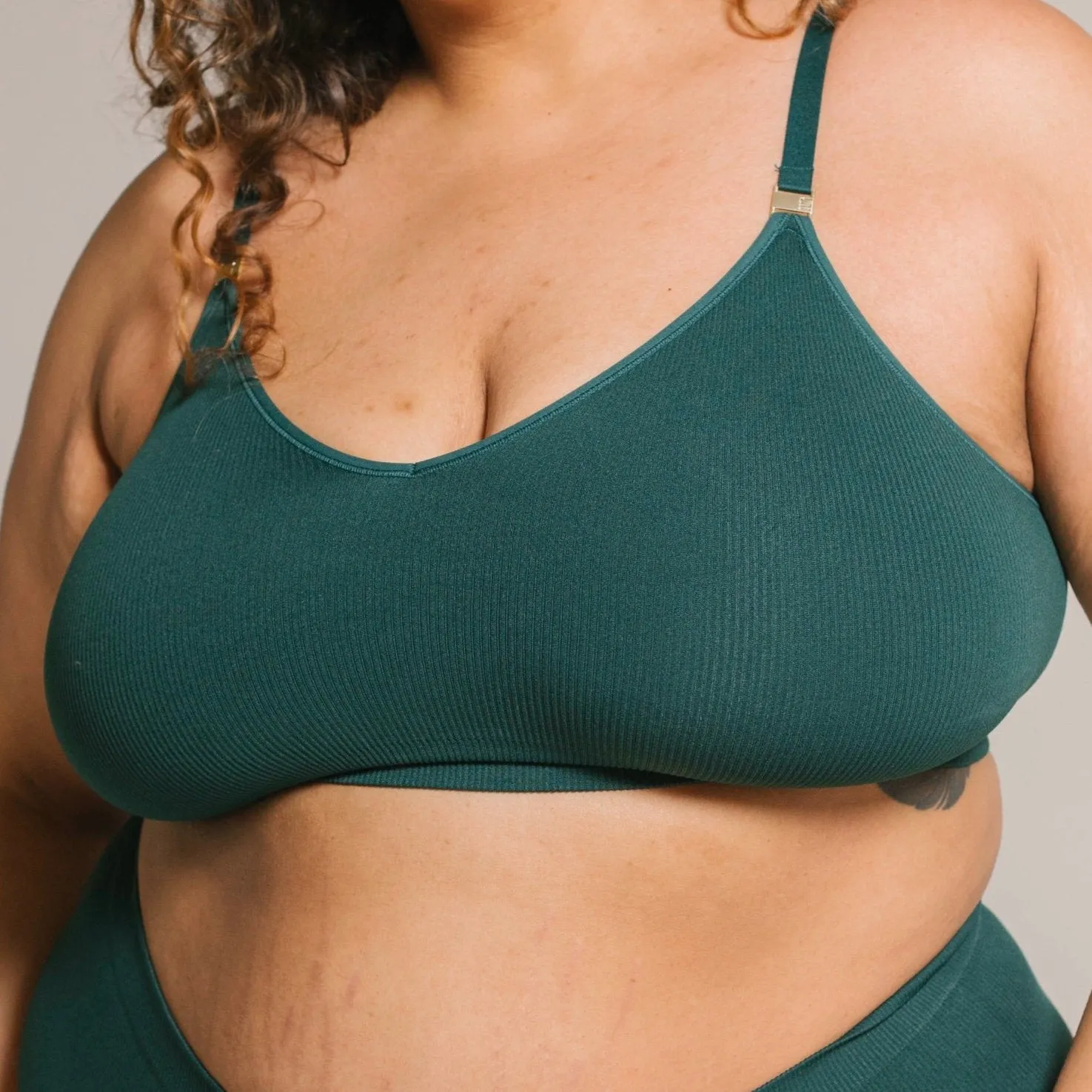 Recycled Wireless Bra DD  - Atlantis