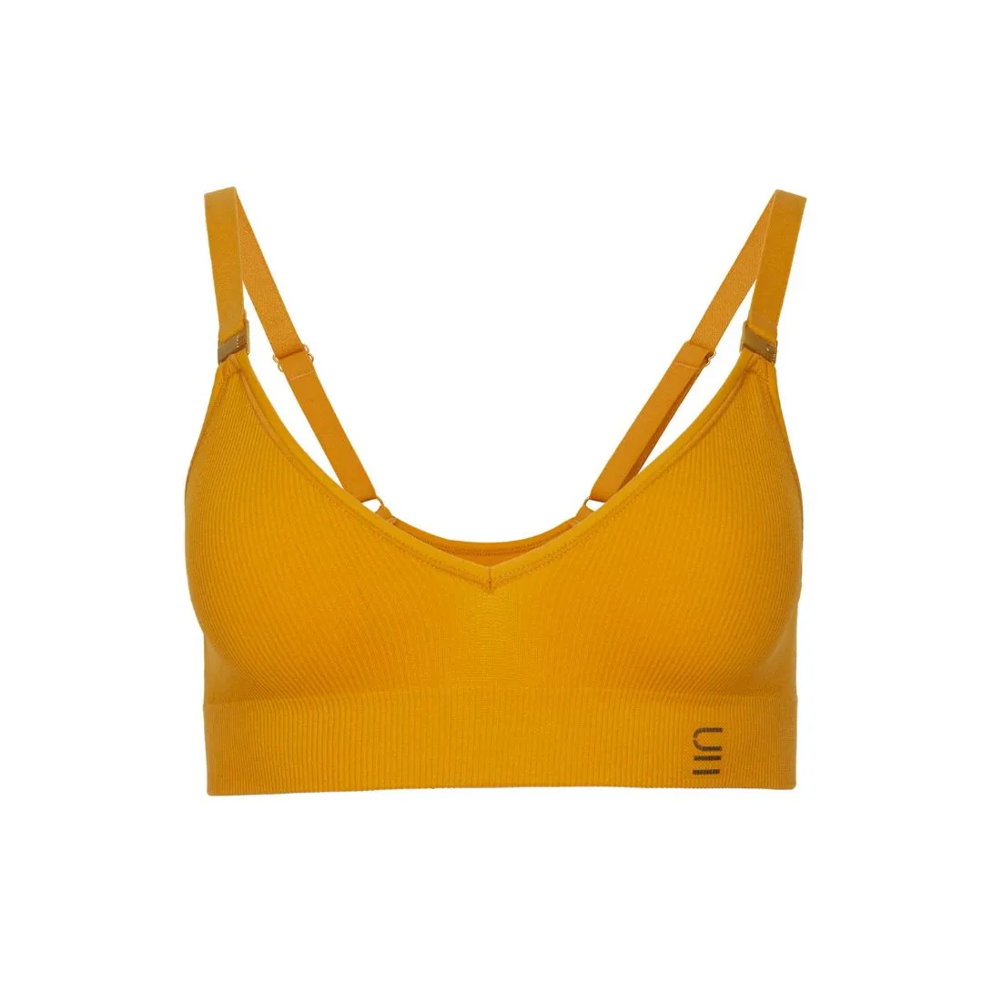 Recycled Wireless Bra DD  - Gold