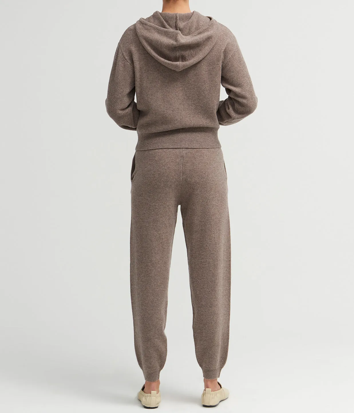 Sacharlotte Knit Pants in Grey Blue Melange