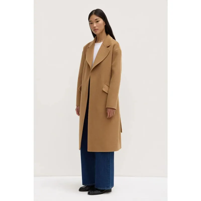 Sadie Single Breasted Wool Coat |  Camel