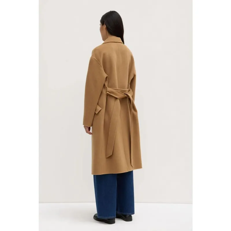 Sadie Single Breasted Wool Coat |  Camel